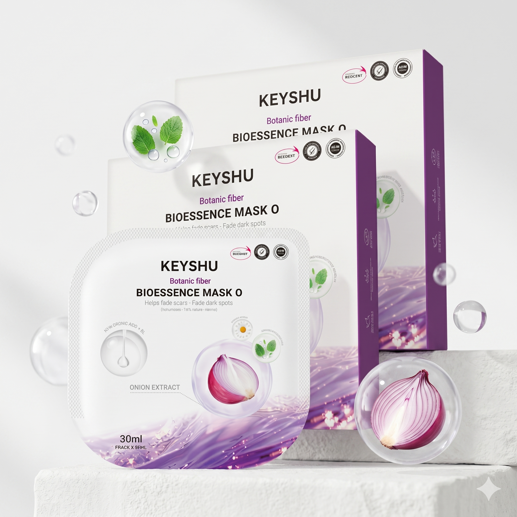 Hộp Mặt Nạ KEYSHU Bioessence Mask